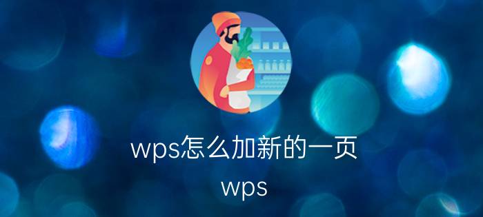 wps怎么加新的一页 wps word表格怎样另起一页？